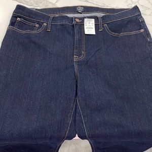J. Crew New With Tags Dark Blue Mid Rise Skinny Denim Jeans. Size‎ 34